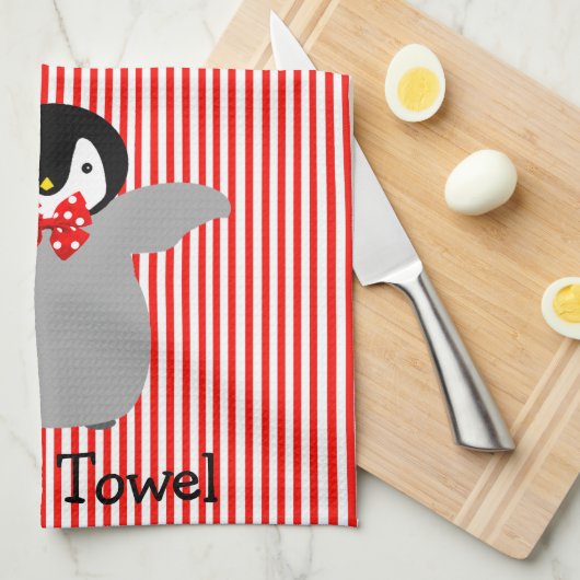 Penguin Theedoek (Quarter Fold)