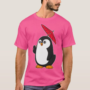 Penguin Umbrella T-shirt
