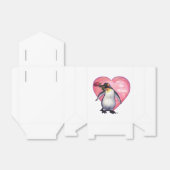 Penguin Valentijnsdag Bedankdoosjes (Uitgevouwen)