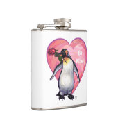 Penguin Valentijnsdag Heupfles (Rechts)