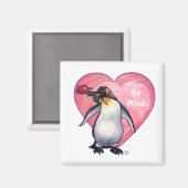 Penguin Valentijnsdag Magneet (Voorkant / Achterkant)