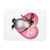 Penguin Valentijnsdag Magneet (Horizontaal)