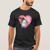 Penguin Valentijnsdag T-shirt (Voorkant)