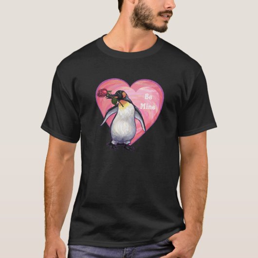 Penguin Valentijnsdag T-shirt (Voorkant)