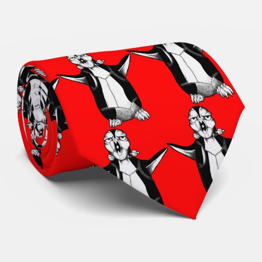 Penguin van Frankenstein: Arrggh. Stropdas (Opgerold)