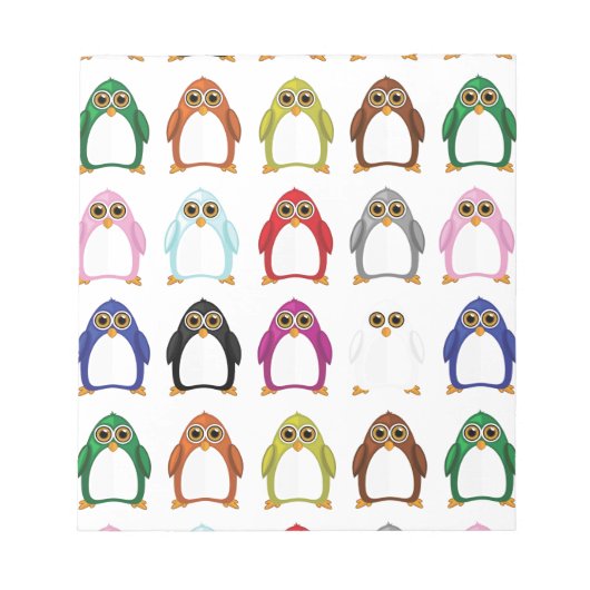 Penguin Variety Notitieblok (Voorkant)