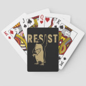 Penguin verzet tegen protest tegen tarieven pokerkaarten (Achterkant)