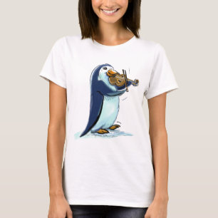 PeNgUiN ViOLiniSt T-shirt