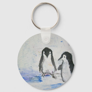 Penguin vrienden sleutelhanger