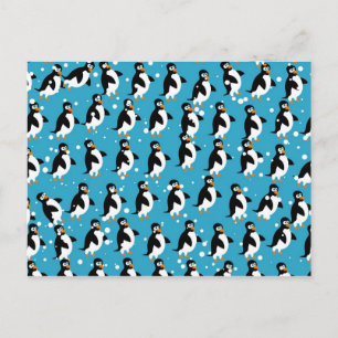 Penguin Wallpaper Briefkaart