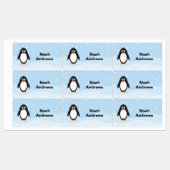 Penguin Waterdichte Naam Labels voor School (Vel)