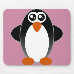 Penguin waterige ogen muismat
