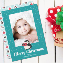 Penguin Winter Holiday Creëer Memories Foto