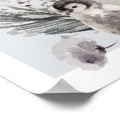 Penguin Winter Onederland Affiche de bienvenue d'a (Coin)