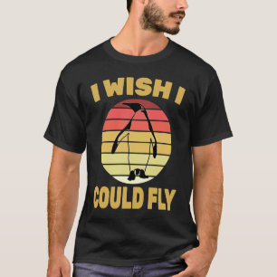 Penguin Wish I kon dierdierdierdierentuin Anim vli T-shirt