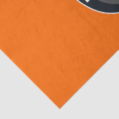 Penguin with Don't Miss Out Sign Tissuepapier (Detail)