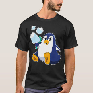Penguin with Soap bubbles T-shirt