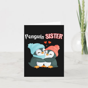 Penguin Zus - Grappige en Schattige Dochter van Br Kaart