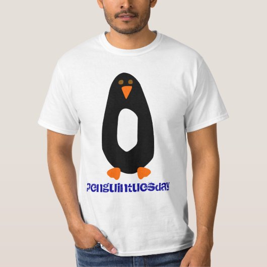 PenguinDinsdag Shirt (Voorkant)