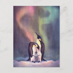 PENGUINES by SHARON SHARPE Briefkaart