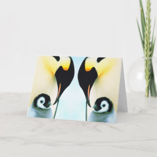 PENGUINES FEESTDAGEN KAART