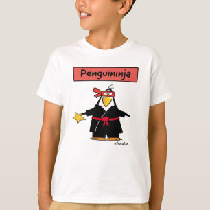 PENGUININJA penguin ninja door Sandra Boynton T-Sh T-shirt