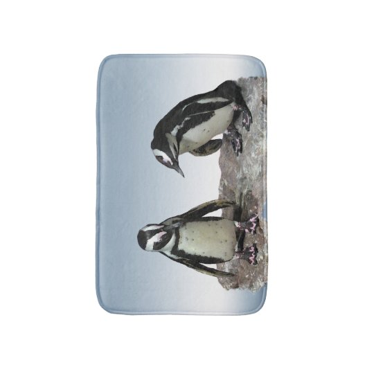 Penguins Bath Mats Badmat (Voorkant Verticaal)