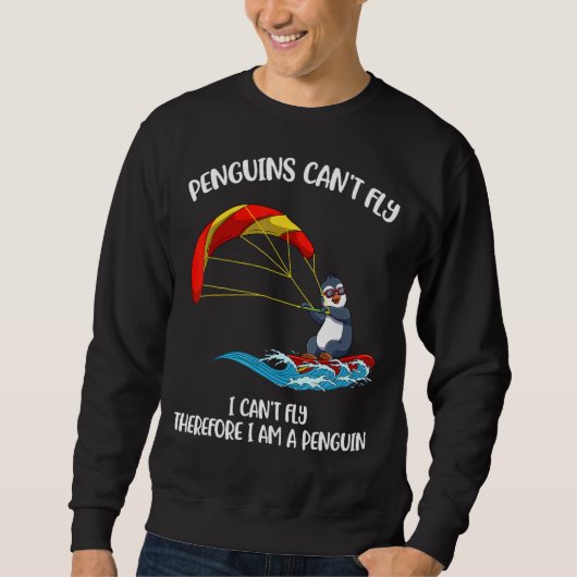 Penguins Cant Fly Trui (Voorkant)