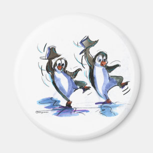 Penguins Dancing Magneet