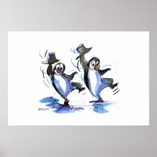 pEnGuInS dAnCiNg Poster (Voorkant)