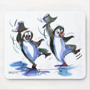 Penguins dansen muismat