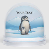 Penguins Design Snow Globe (Avant)