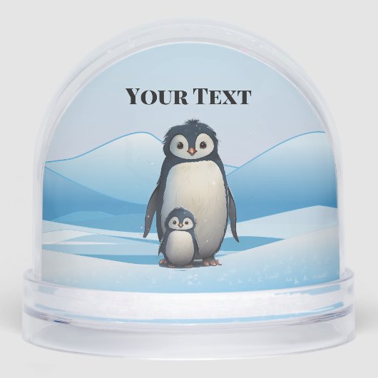 Penguins Design Snow Globe (Avant)