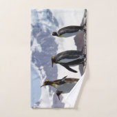 Penguins du roi de Géorgie du Sud (Serviette à main)