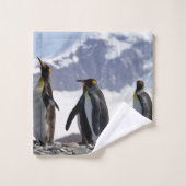 Penguins du roi de Géorgie du Sud (Gant de toilette)