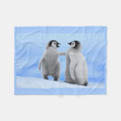 Penguins Fleece Blanket (Voorkant (Horizontaal))