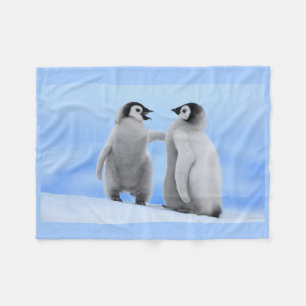 Penguins Fleece Blanket Deken