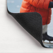 Penguins Ice Skating Muismat (Hoek)