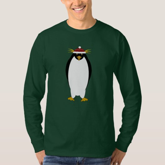 Penguins Long Hoeve Tshirt (Voorkant)