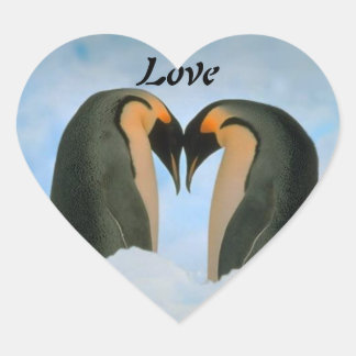 Penguins-Love L'Un L'Autre Sticker
