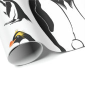 Penguins Pattern Cadeaupapier (Rol Hoek)