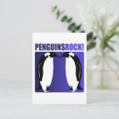 Penguins Rock. Briefkaart (Staand voorkant)