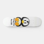 Penguins Rock!!!! Skateboard (Horizontaal)