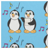 Penguins Singing Stof (Close Up)