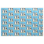 Penguins Singing Stof (Fat Quarter)