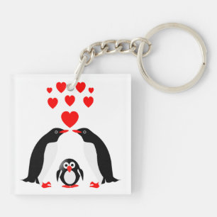 Penguins Sleutelhanger
