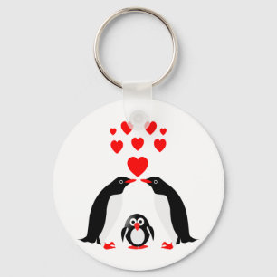 Penguins Sleutelhanger