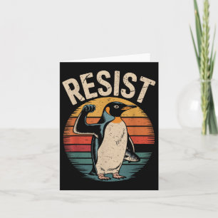 Penguins tegen tarieven Penguin Resist Kaart