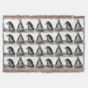 Penguins Throw Blanket Deken