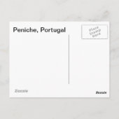 Peniche, Portugal Briefkaart (Achterkant)